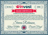 Legal Share Certificate